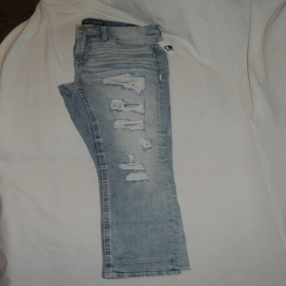 Salvage Riot Taper Performance Jean - Picture 5 of 7